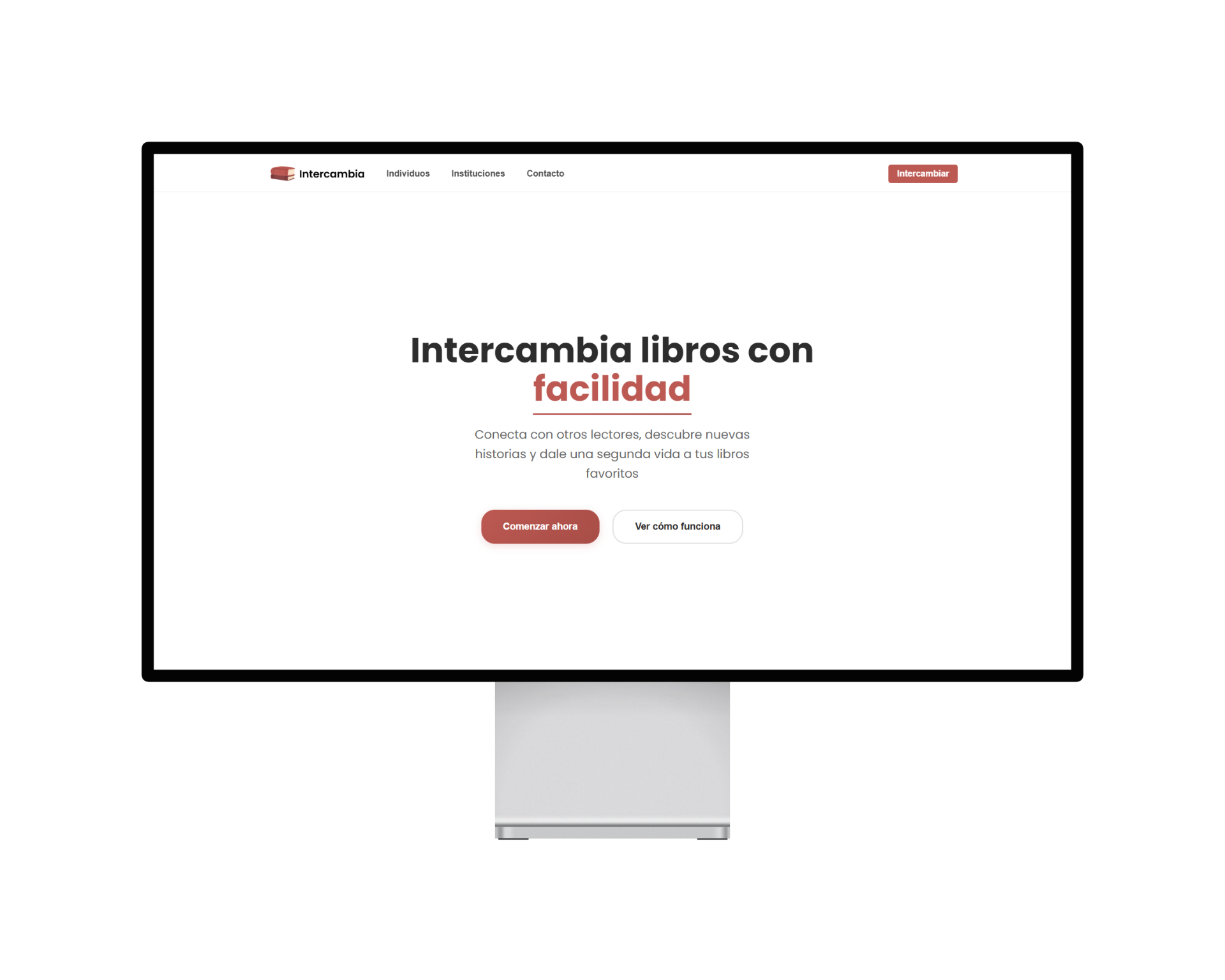 Intercambia - plataforma de intercambio de libros